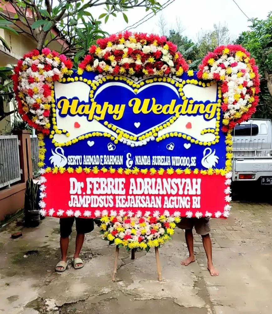 Bunga papan ucapan free ongkir