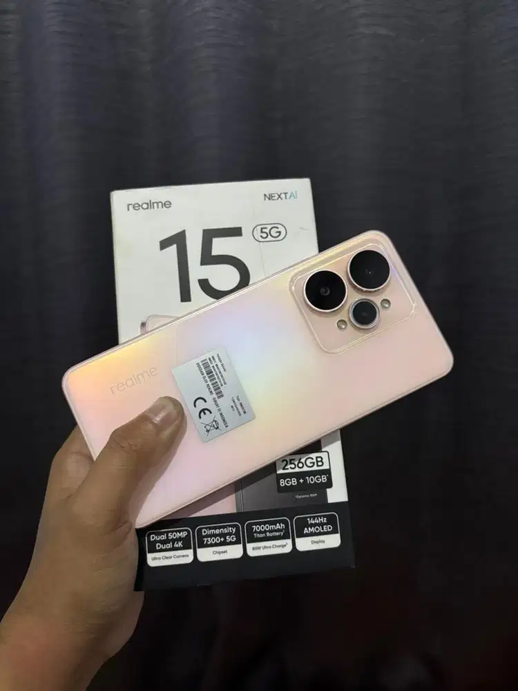 Realme 15 8/256GB Mulus Perfect