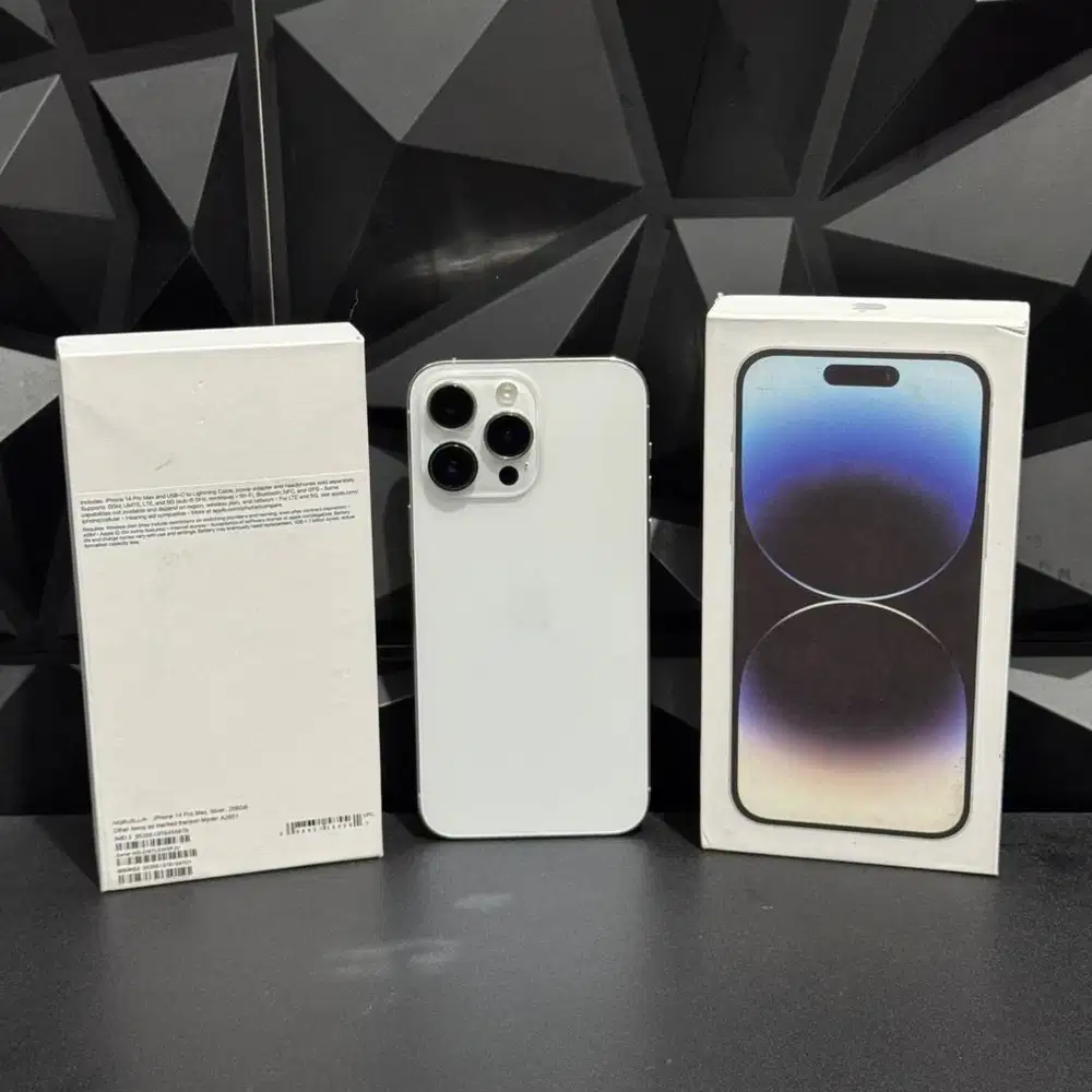 iphone 14 promax 256gb silver