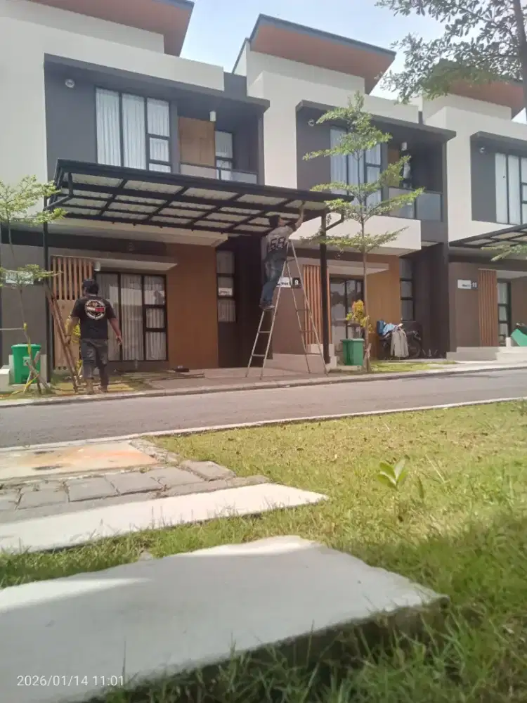 Kanopi alderon rongga minimalis