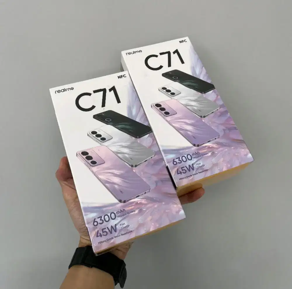 Realme C71 4/128gb Baru Garansi Resmi