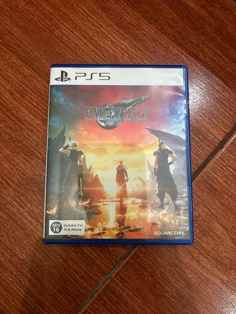 Final Fantasy 7 rebirth PS5 Mulus 2 disc