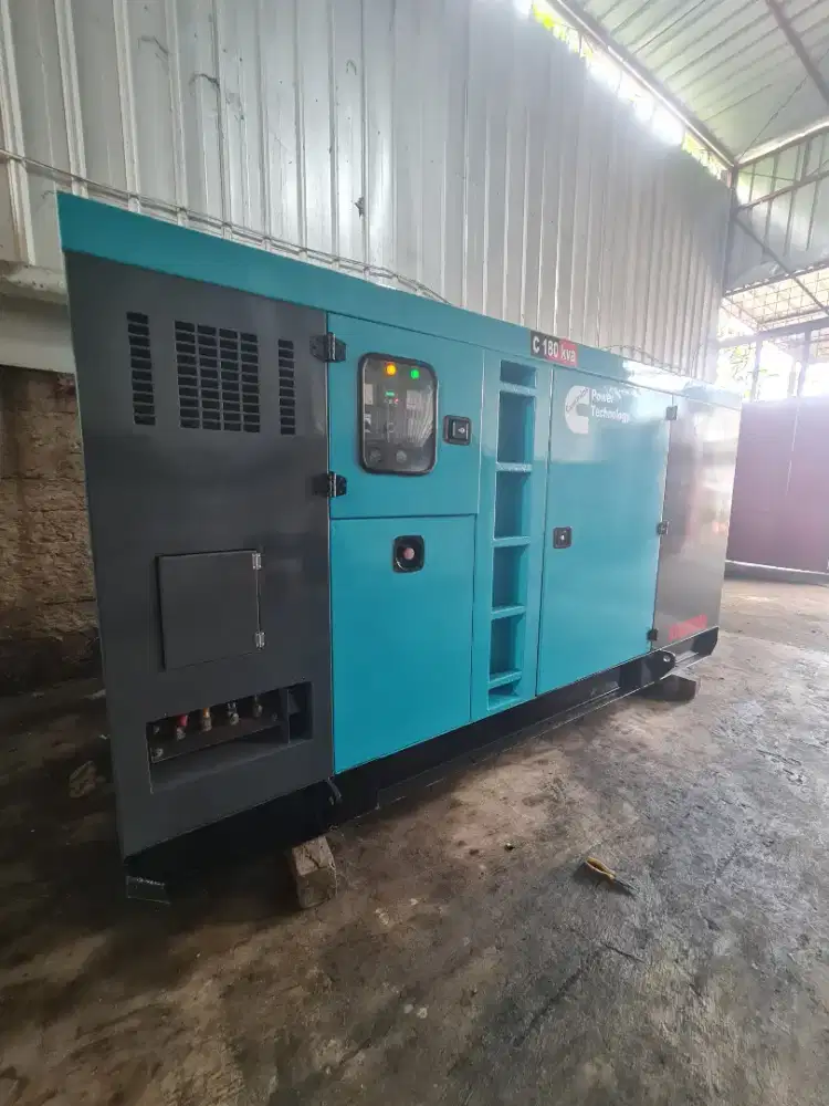 Genset cummins 180 kva