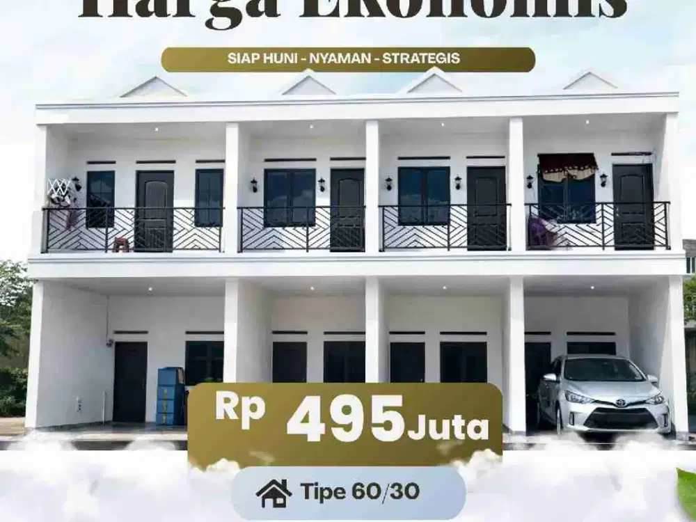 Cluster One Gate Exclusive Minimalis Di Kp Tengah, Kramatjati - Jakarta Timur Dekat Gerbang Tol Taman Mini