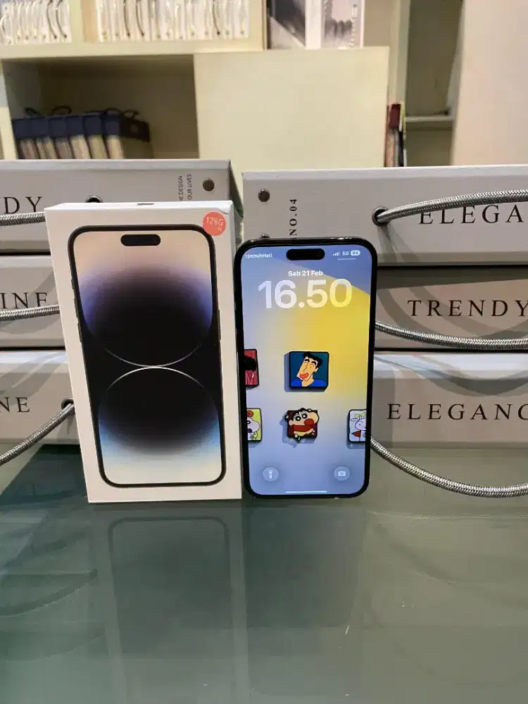 Murah iphone 14 promax 128gb mulus nominus