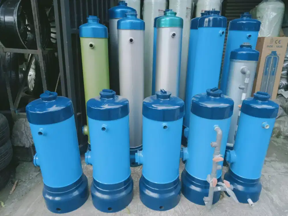 Promo Ramadhan Filter penjernih air bahan PVC  8INC Tinggi+Media Super