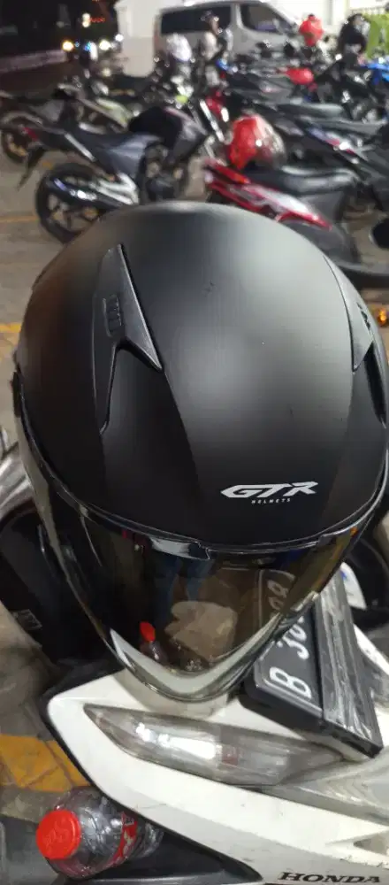 Jual murah helm GTR Maestro Hitam Doff