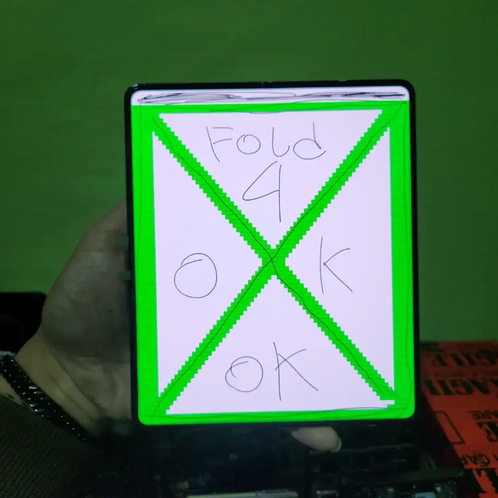 LCD SAMSUNG Z FOLD 4 ORIGINAL BEKAS COPOTAN NORMAL NO MINUS