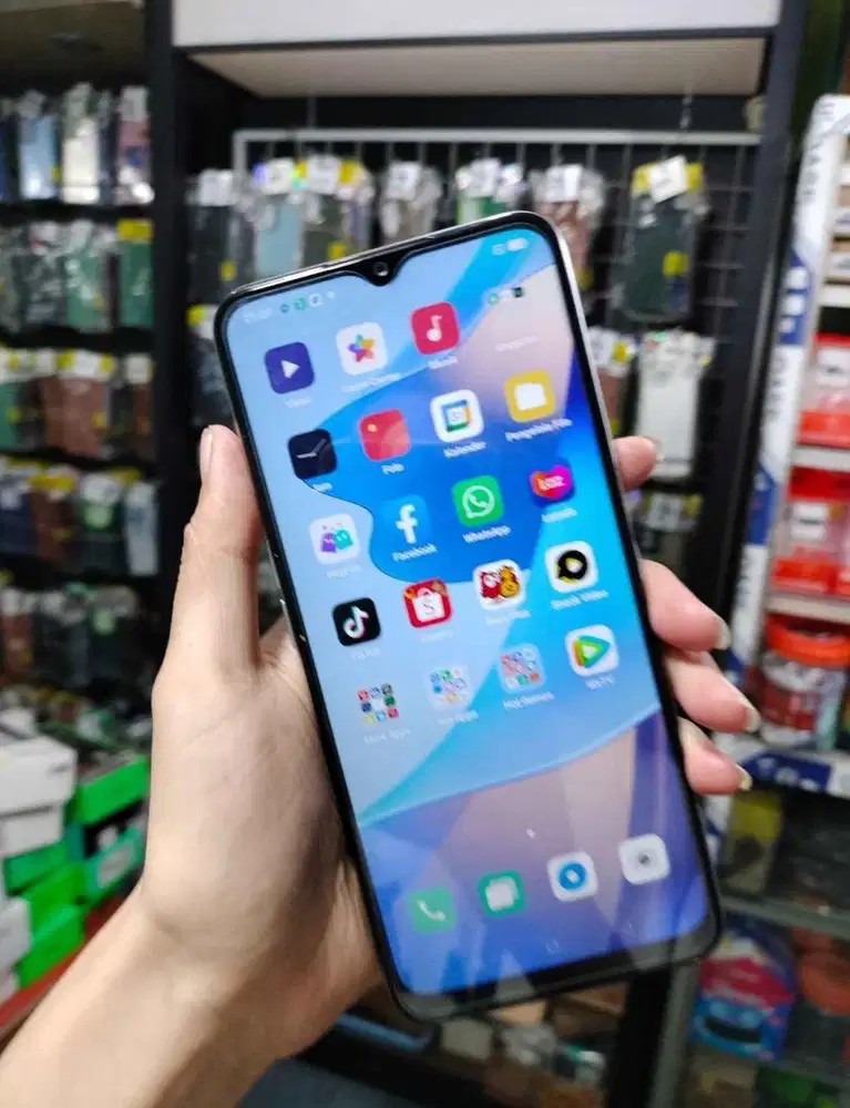 Oppo A16 Ram 4/64GB Retak layar fungsi normal