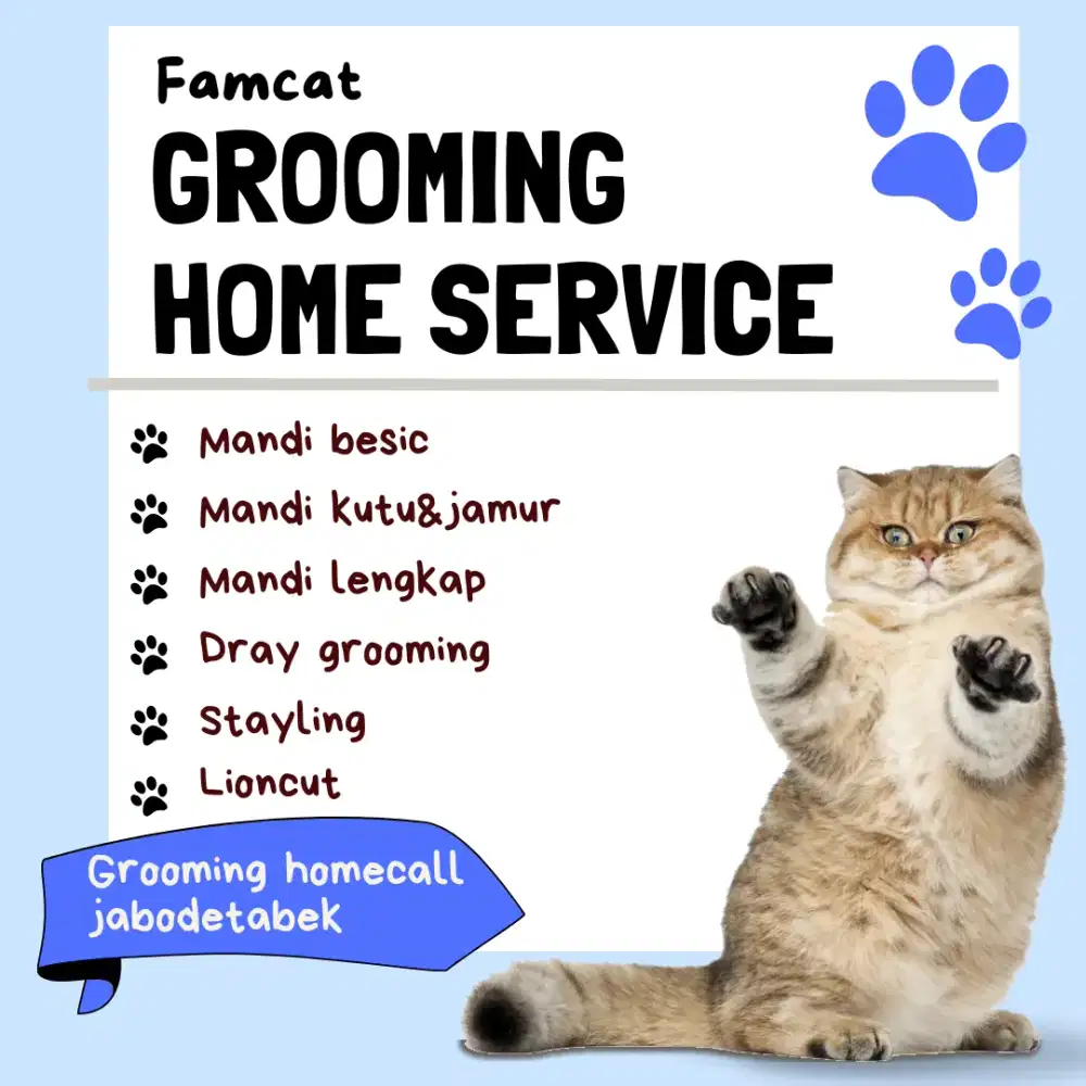Grooming homecall || jasa grooming panggilan