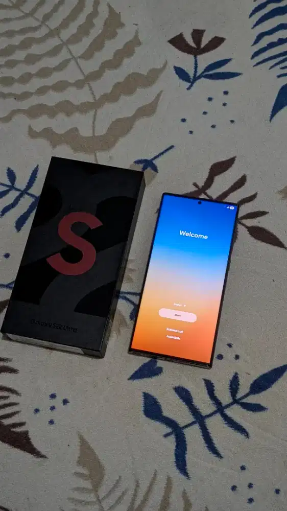 Samsung Galaxy S22 Ultra Burgundy 8/128GB Inter Version