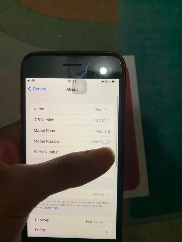 iphone 8 64gb red sinyal xl dan axis