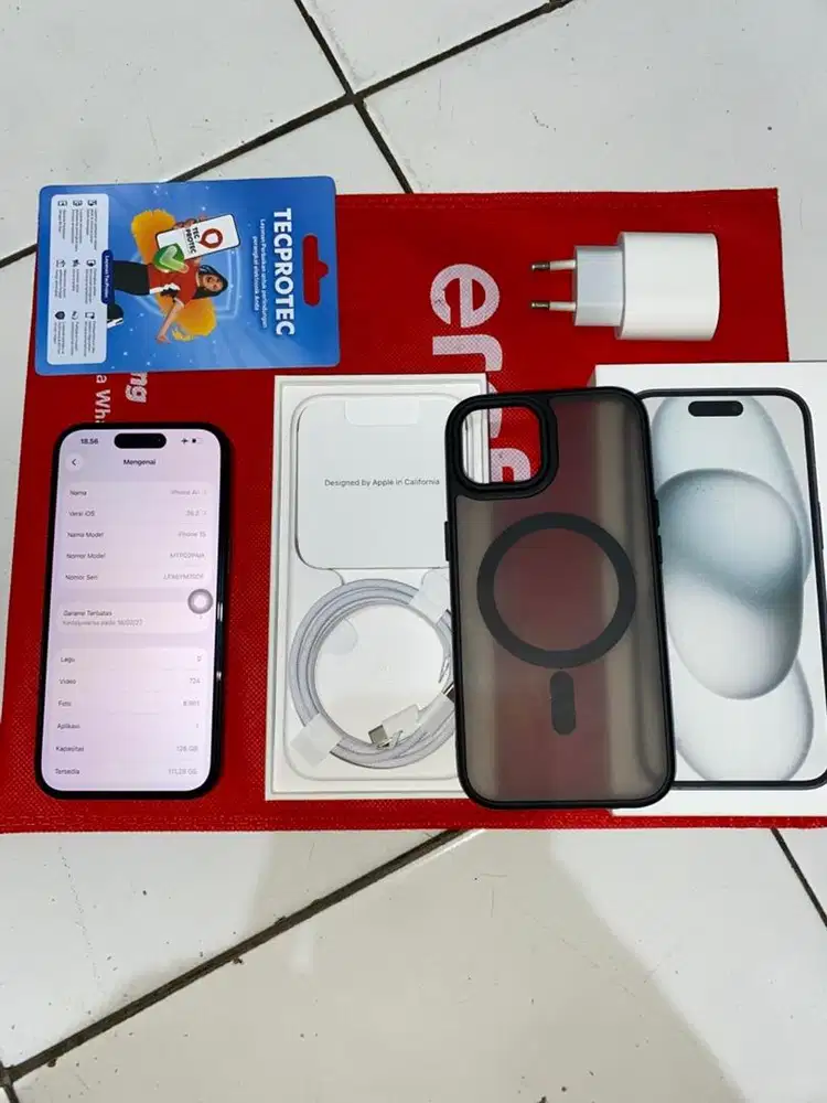 IPHONE 15 128GB IBOX BARU AKTIVASI