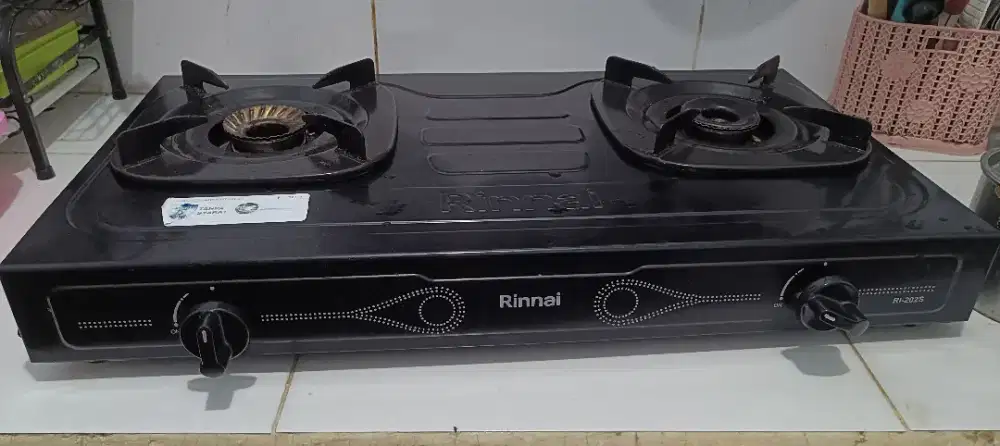 Kompor Rinai bekas 2 tungku
