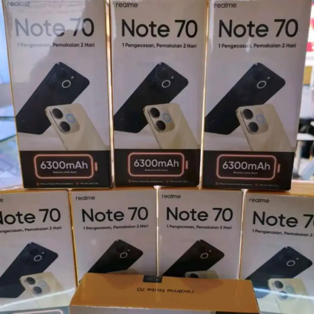 REALME NOTE 70 RAM 4/64GB BARU GARANSI RESMI INDONESIA
