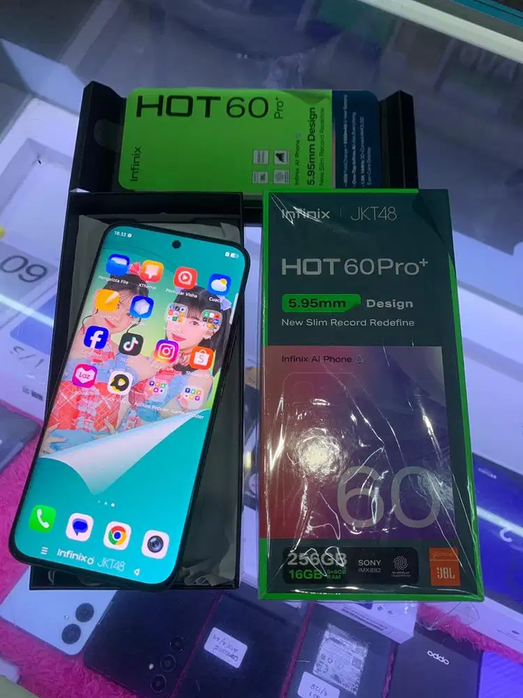 Infinix Hot 60pro plus 8/256 fullshet ori nominus