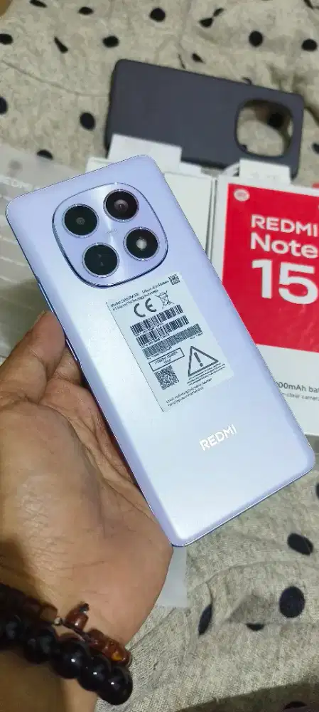 REDMINOTE 15 8+8/128 LAYAR AMOLED LENGKUNG 2 HARI PAKAI