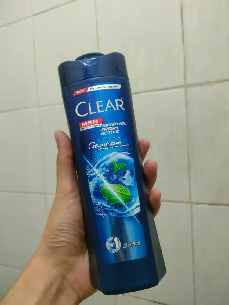 BOTOL SHAMPO CLEAR KOSONG