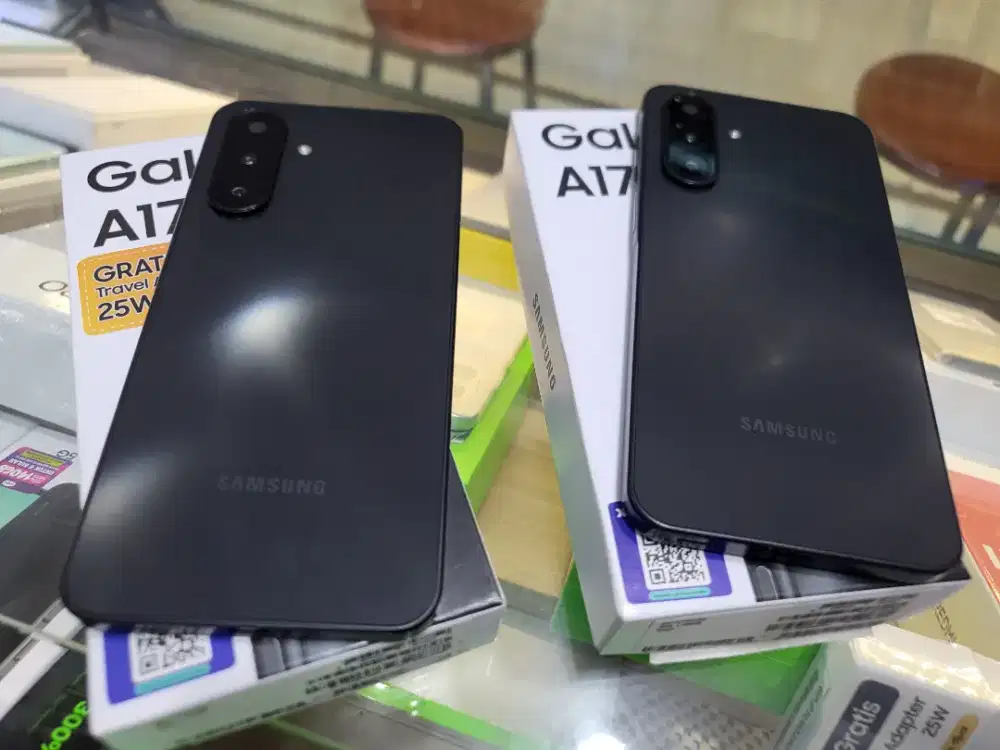 SAMSUNG A17 RAM 8+8 LIKE NEW ORIGINAL GARANSI RESMI INDONESIA