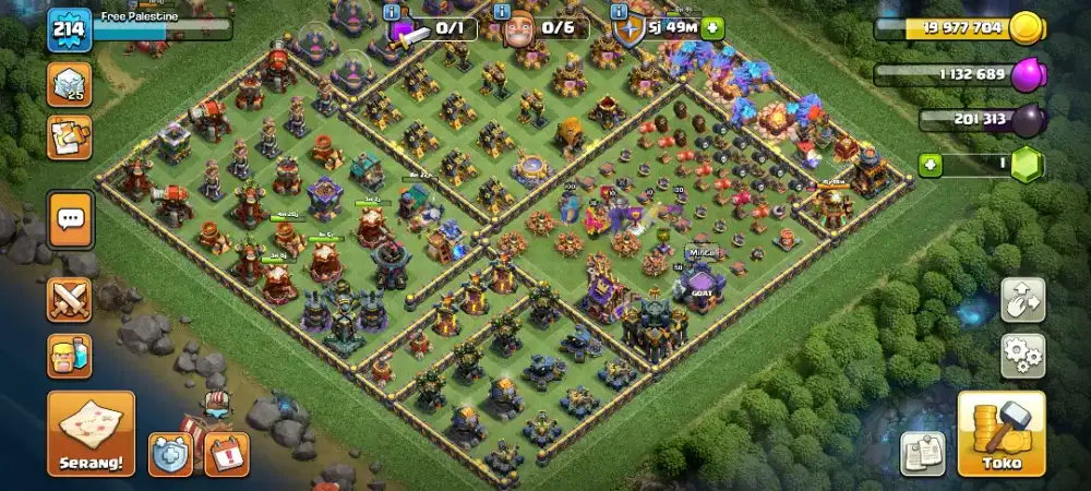 Akun coc th 17 bisa ganti email protek off