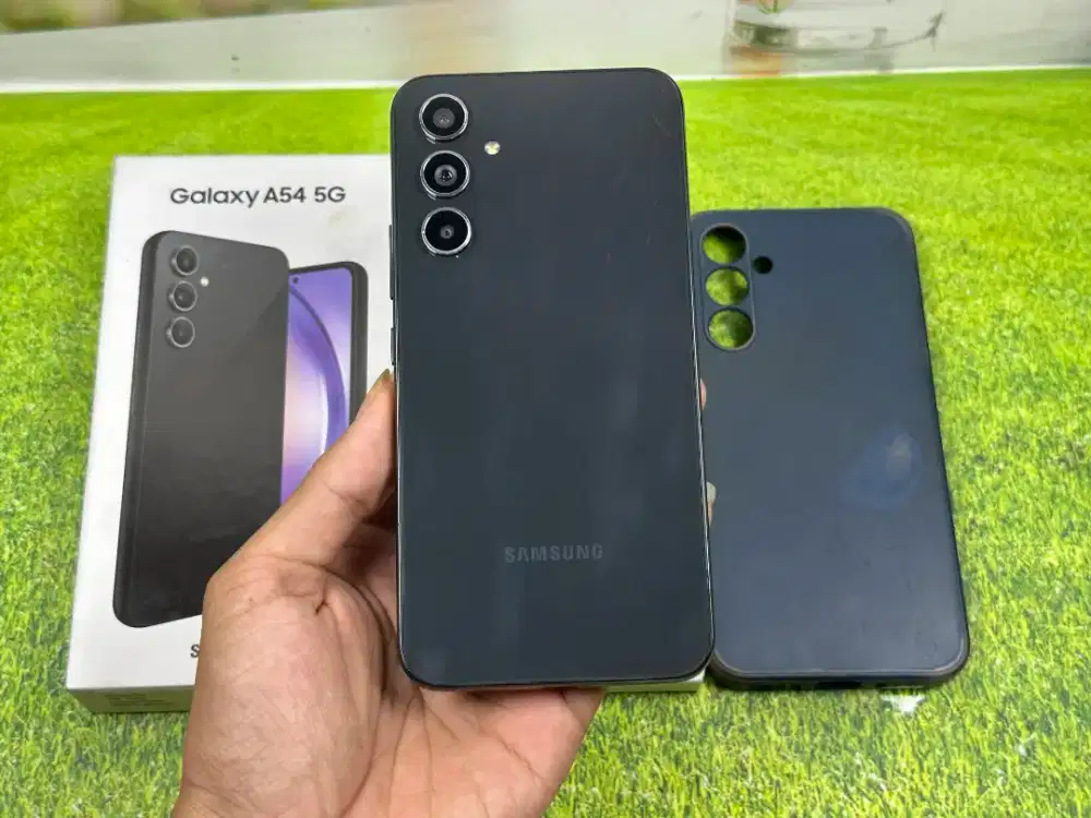 Samsung Galaxy A54 5G NFC 8/128 Mulus Fullset Resmi SEIN