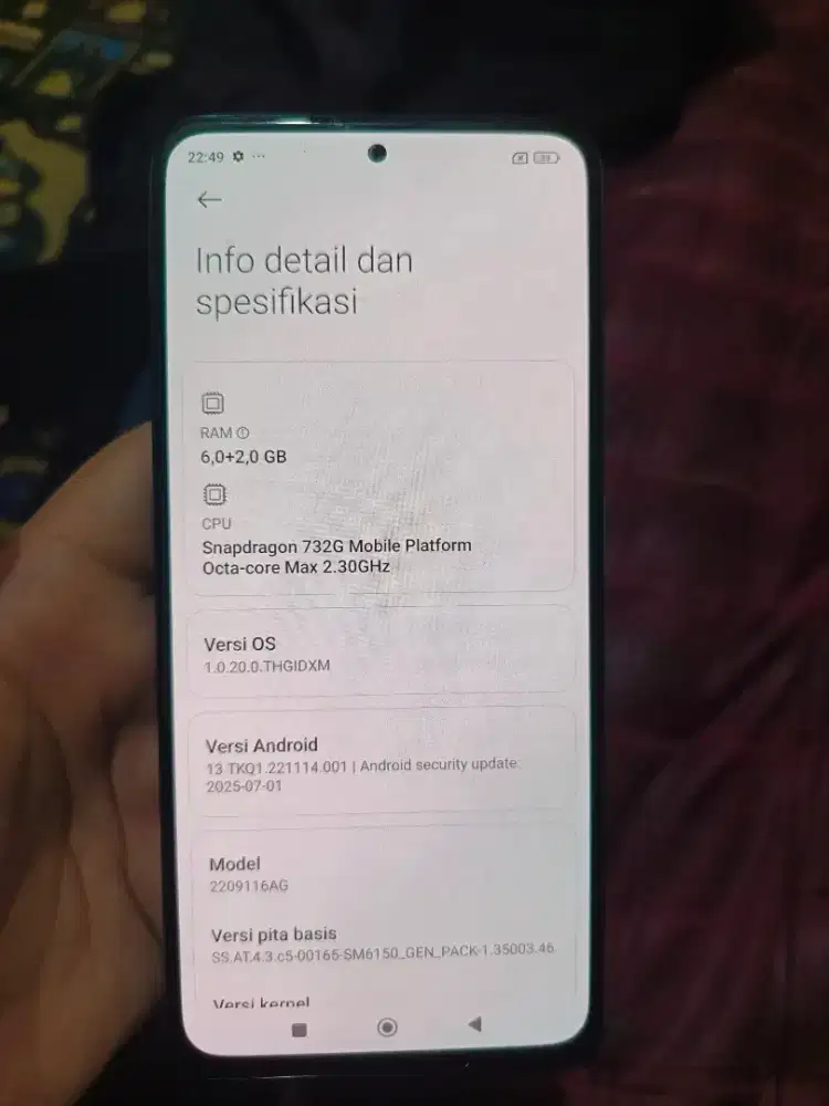 Jual Cepet Redmi Note 12 Pro 4g 6/128