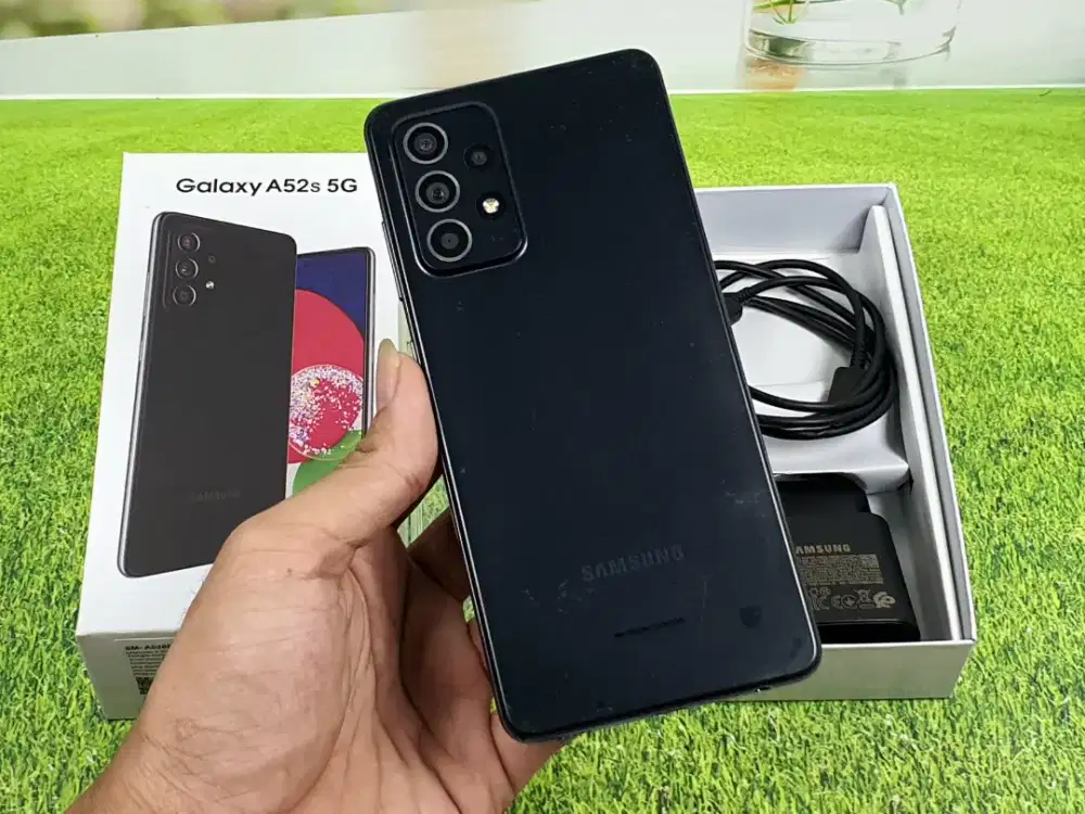 Samsung Galaxy A52s 5G NFC 8/356 Mulus Fullset Resmi SEIN