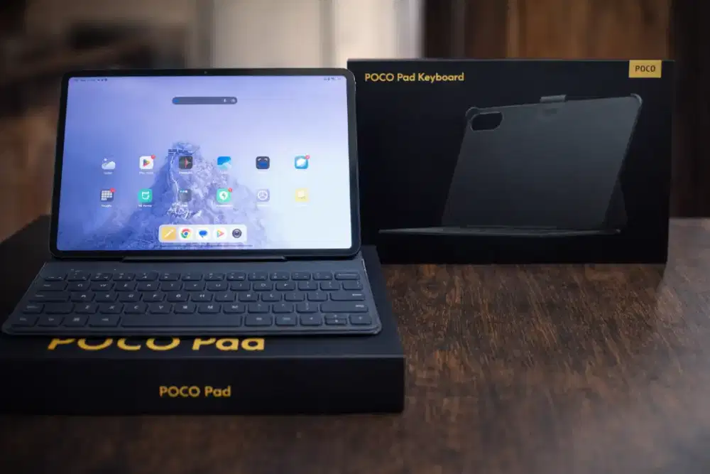 POCO PAD ORIGINAL PEMAKAIAN 1 TAHUN