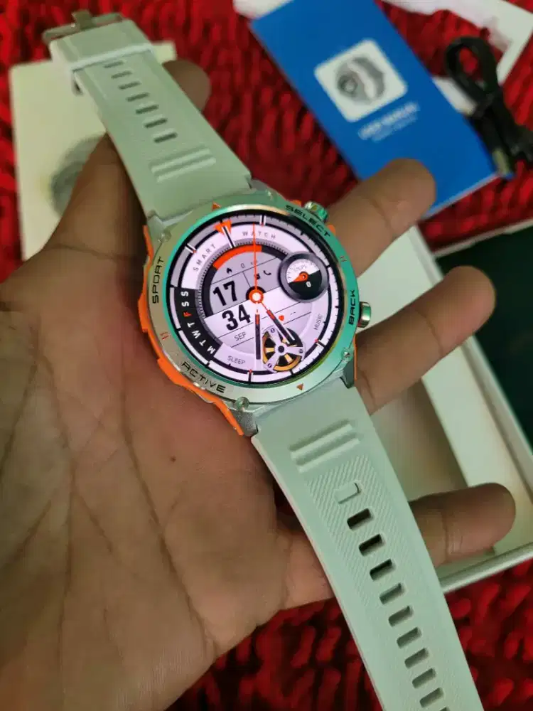 Smartwatch LGT1 more serius uk 46mm layar amilwd keren cakep