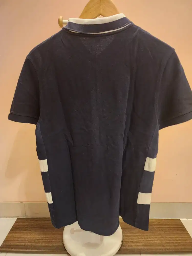 Kaos Berkerah Poloshirt Lacoste Motif