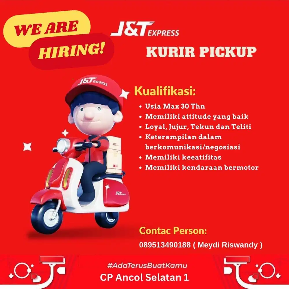 Lowongan Kurir Marketing