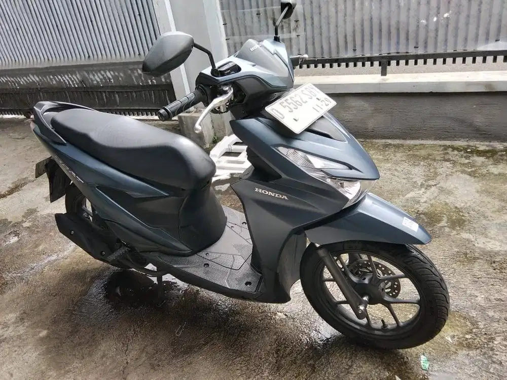 Honda BeAT Deluxe Matte Blue Smart Key