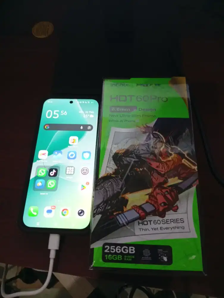 Jual infinix hot 60 PRO ram 8-256 hitam