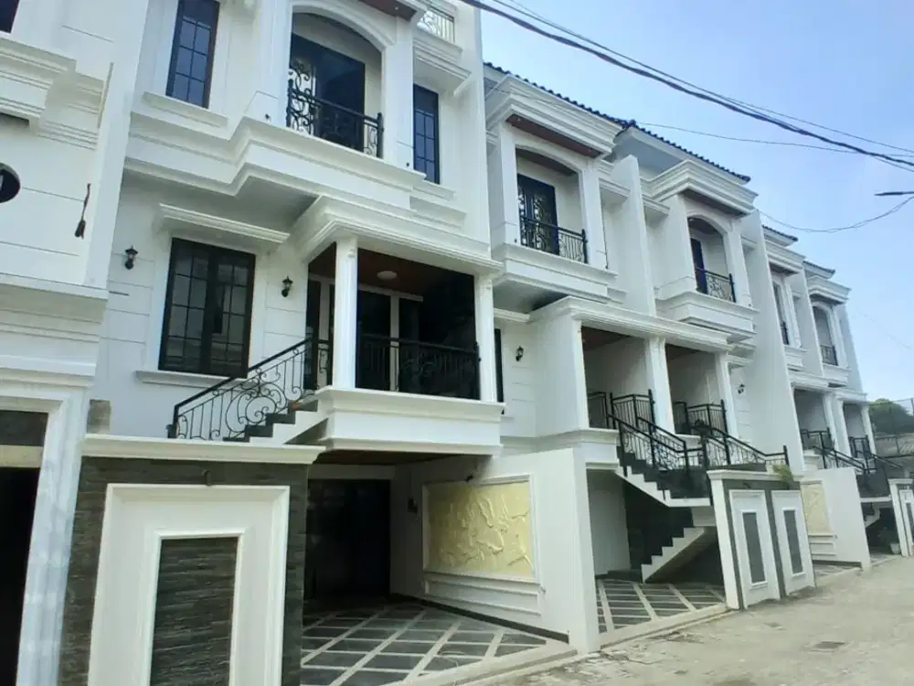 rumah baru 3 lantai di jalan margasatwa pondok labu cilandak
