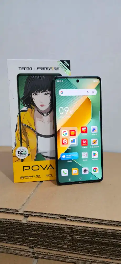 Tecno Pova 6 Ram 8/256gb Fullset