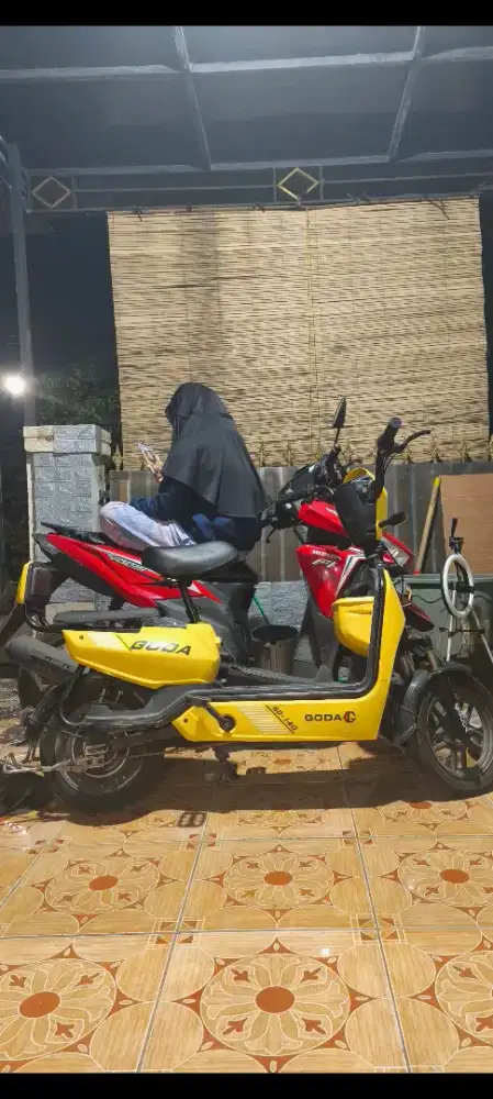 Di jual sepeda listrik merek goda kondisi masih bagus