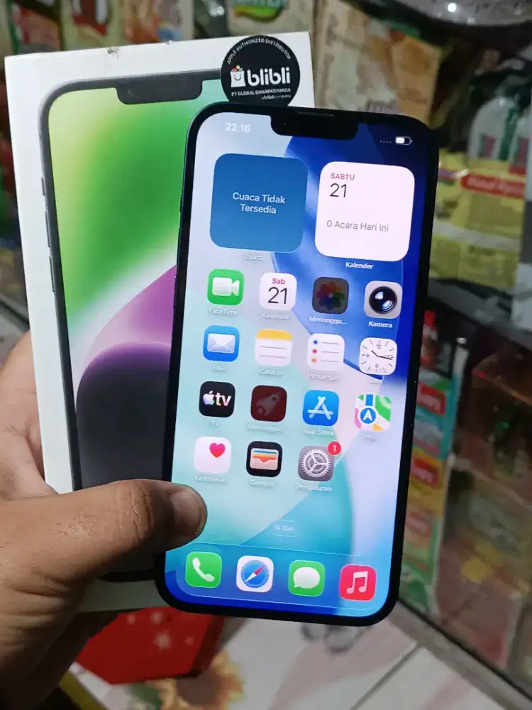 iPhone 14 Plus 128GB Resmi