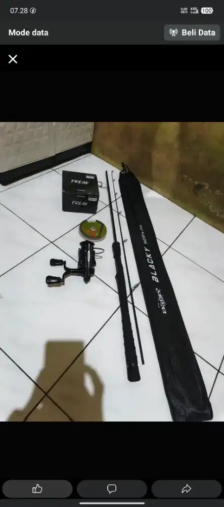 pancing fullset siap pakai