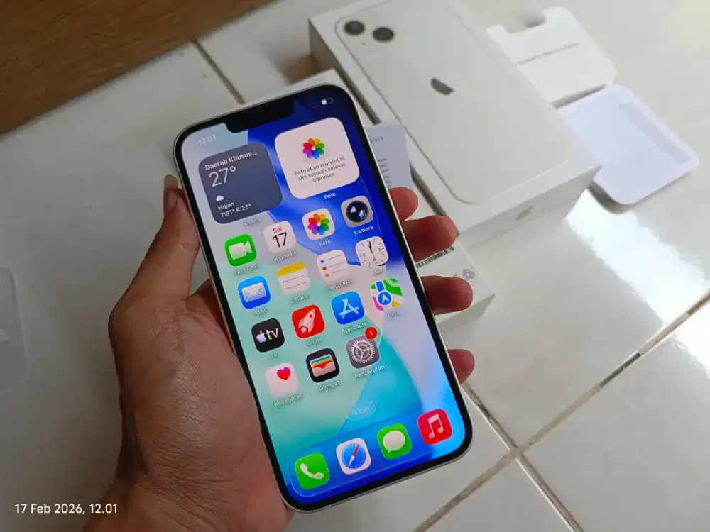 iPhone 13 128gb ibox putih