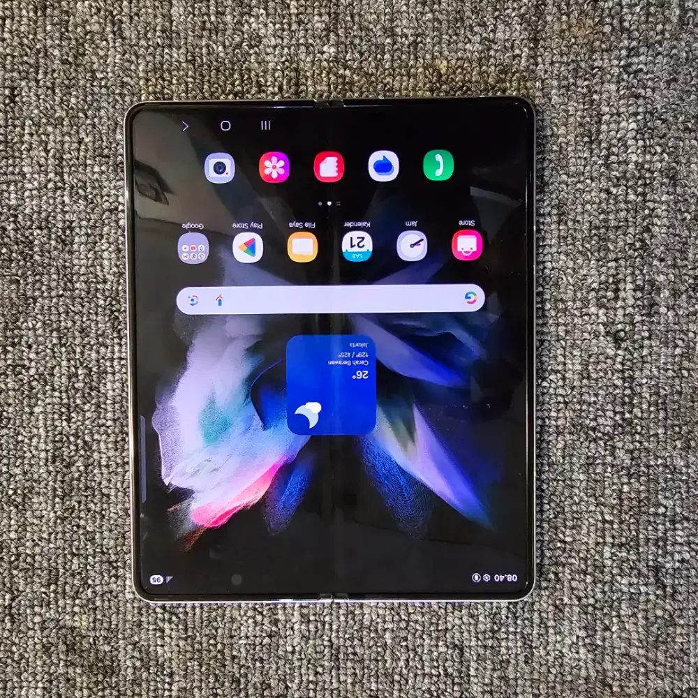 SAMSUNG GALAXY Z FOLD 3 512GB SEIN UNIT BATANGAN