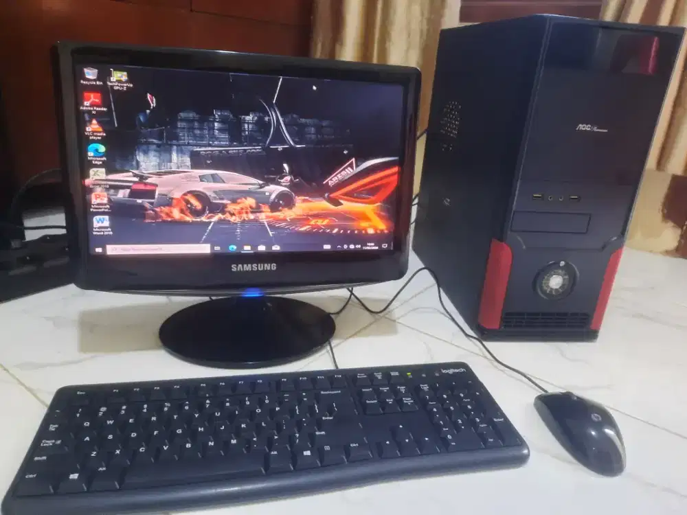 1Set Kpmputer Geme Editing(Asus AMD-A6)Ram4-Vga-1Gb*Hdd-320/Layar-16in