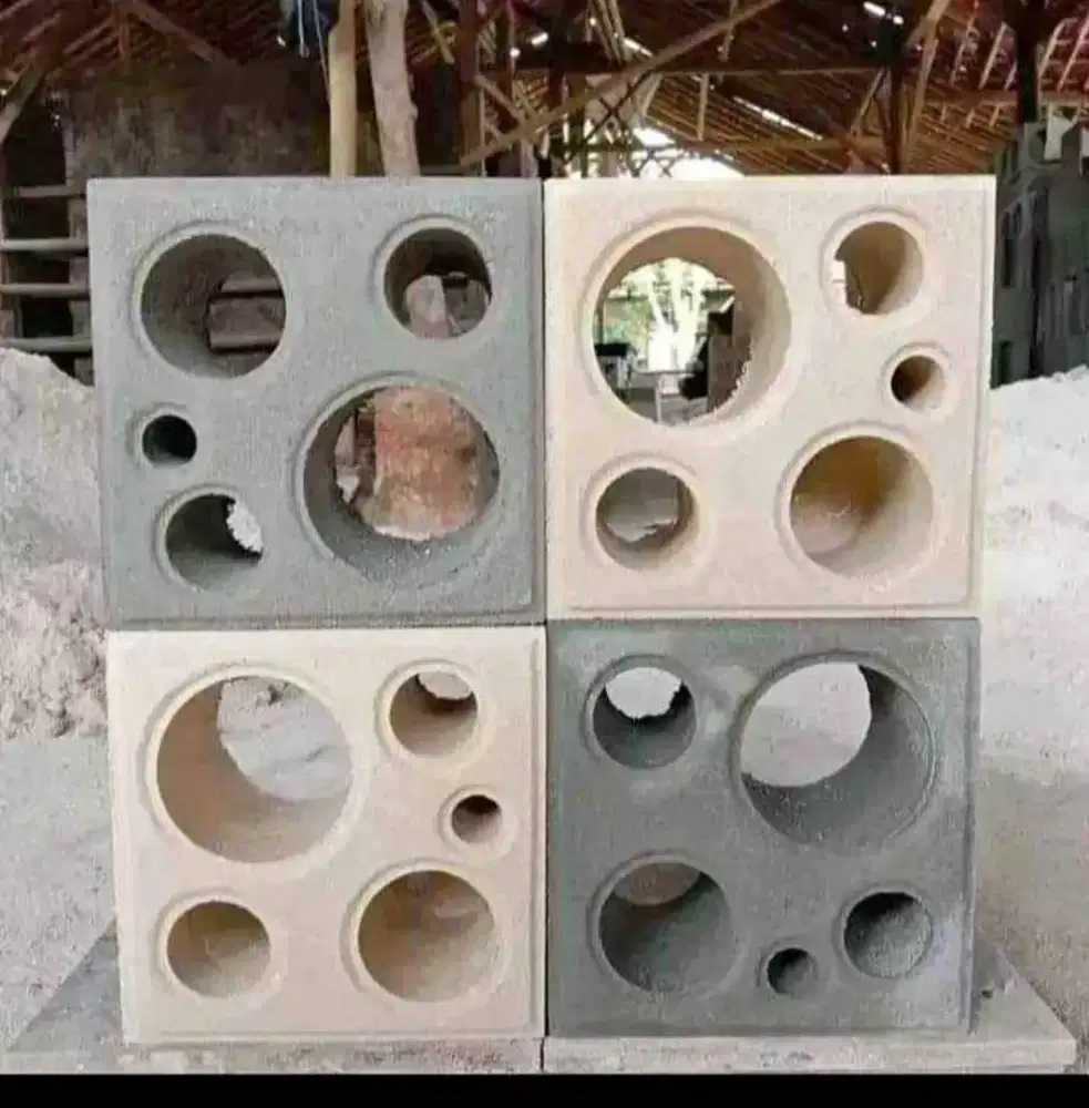 Roster beton berbagai macam motif