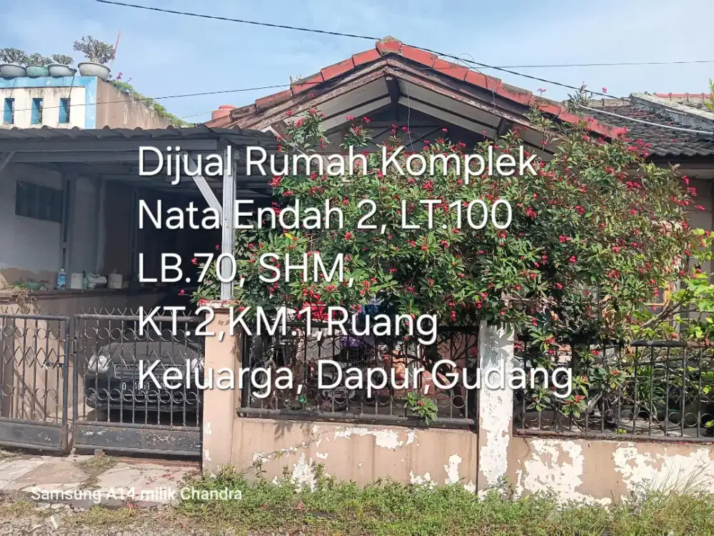 Jual Rumah Nata Endah 2