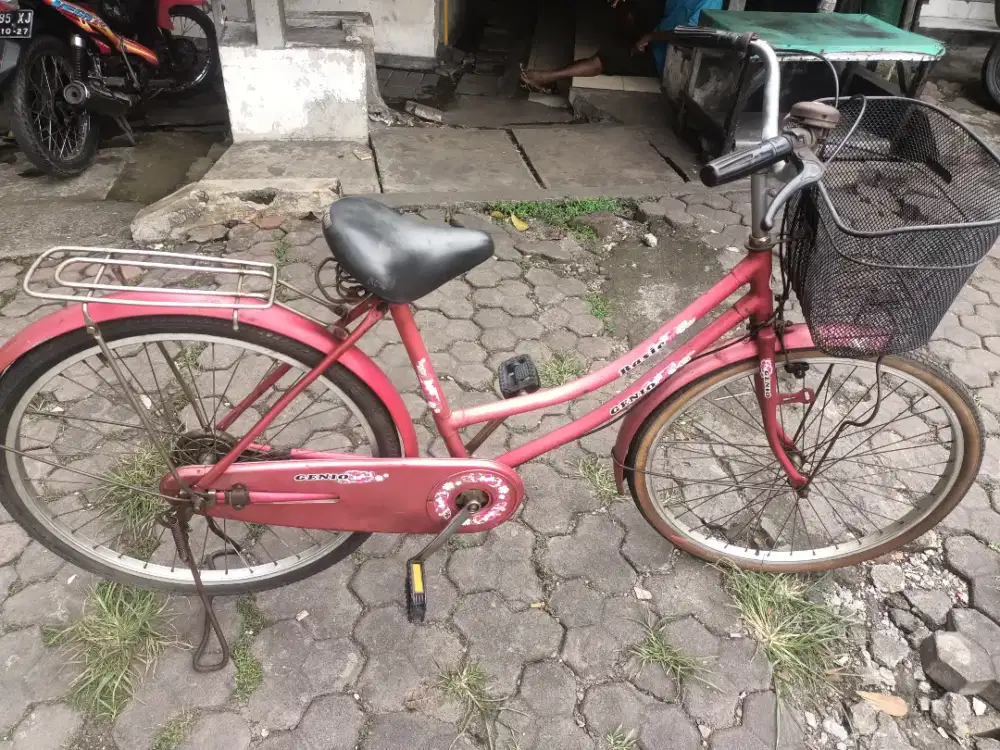 Sepeda mini uk26 rem pakem ban tebal semua siap pakai