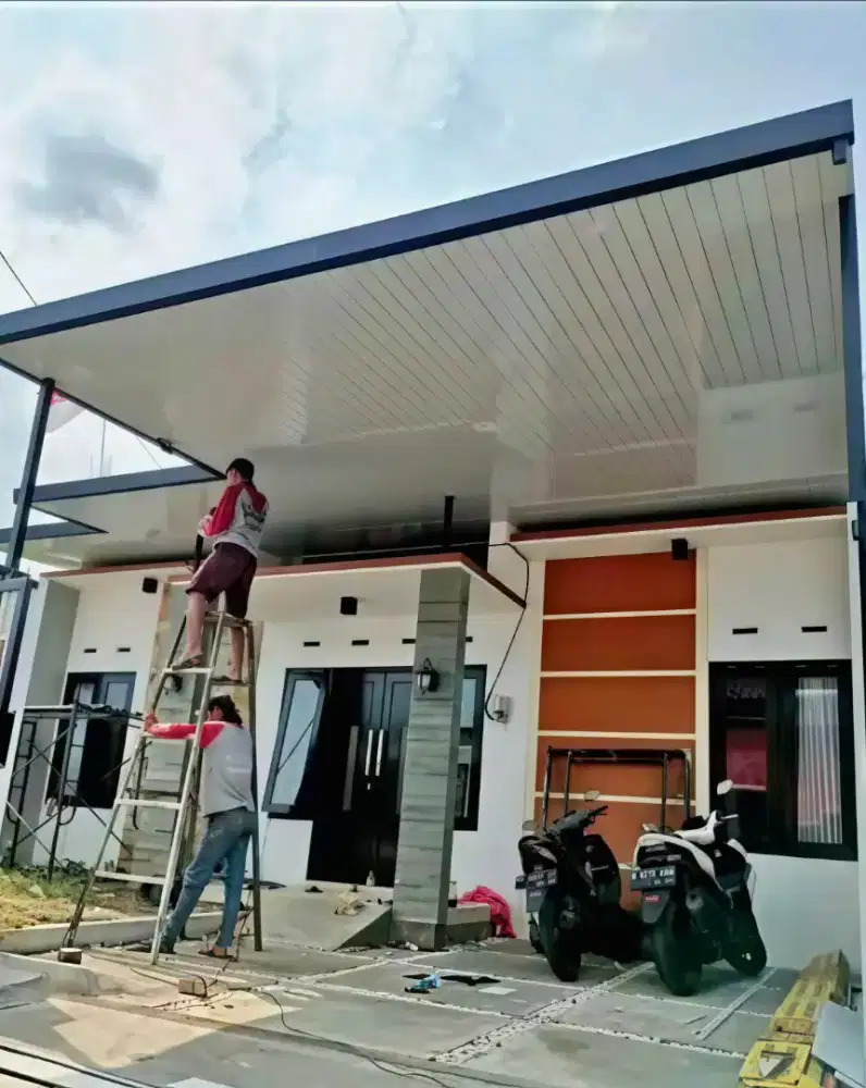 Kanopi baja ringan plafon PVC