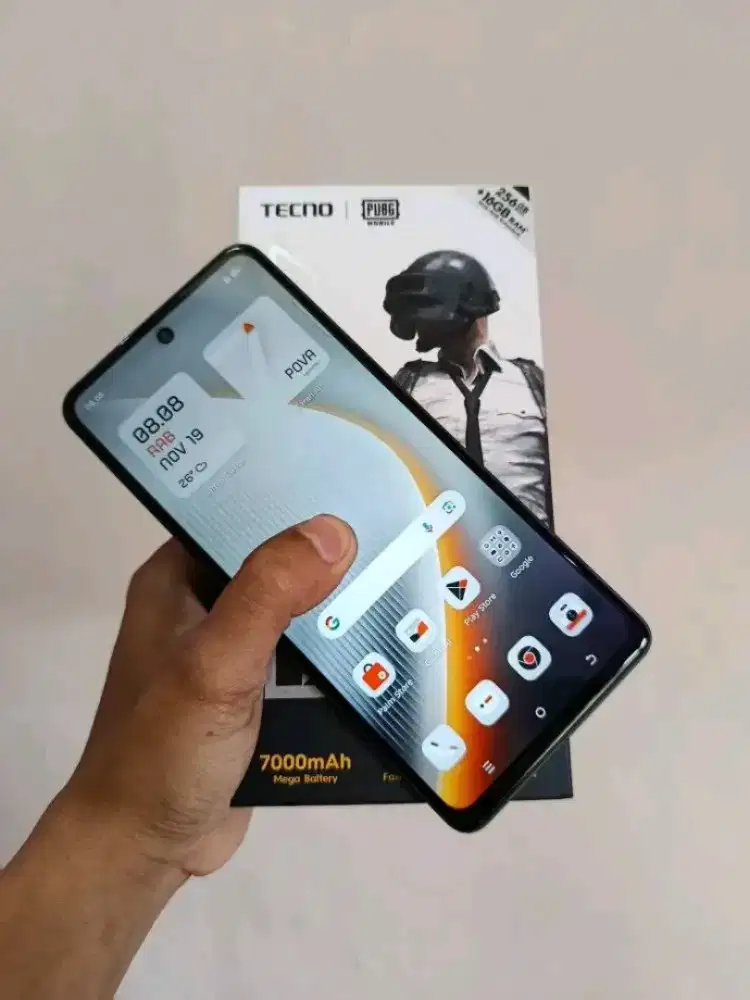 Tecno pova 7 4G ram 8/256