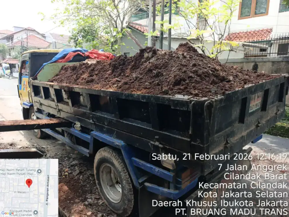 Jasa buang puing dan angkut sampah