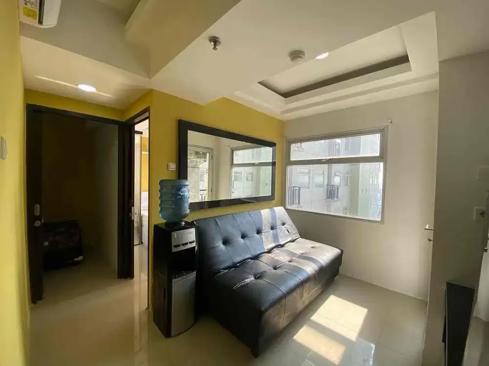 disewakan 2 bed room siap huni furnished grand asia afrika