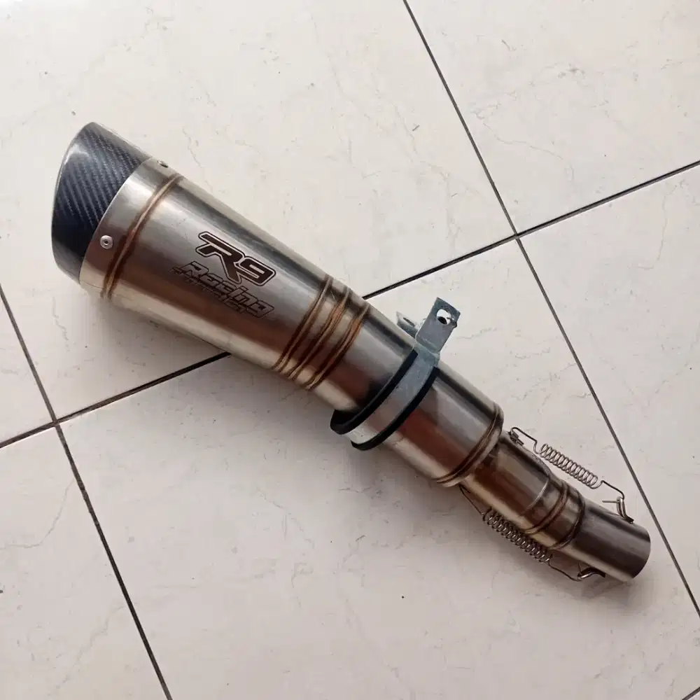 silincer slip on knalpot r9 ninja 250 fi