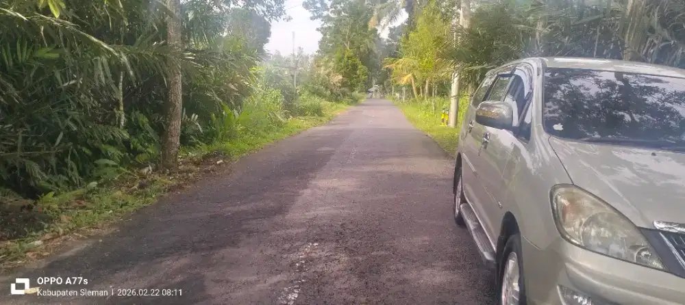 Dijual Tanah Sawah Cocok Bwt villa Di Utara Pasar Turi Sleman